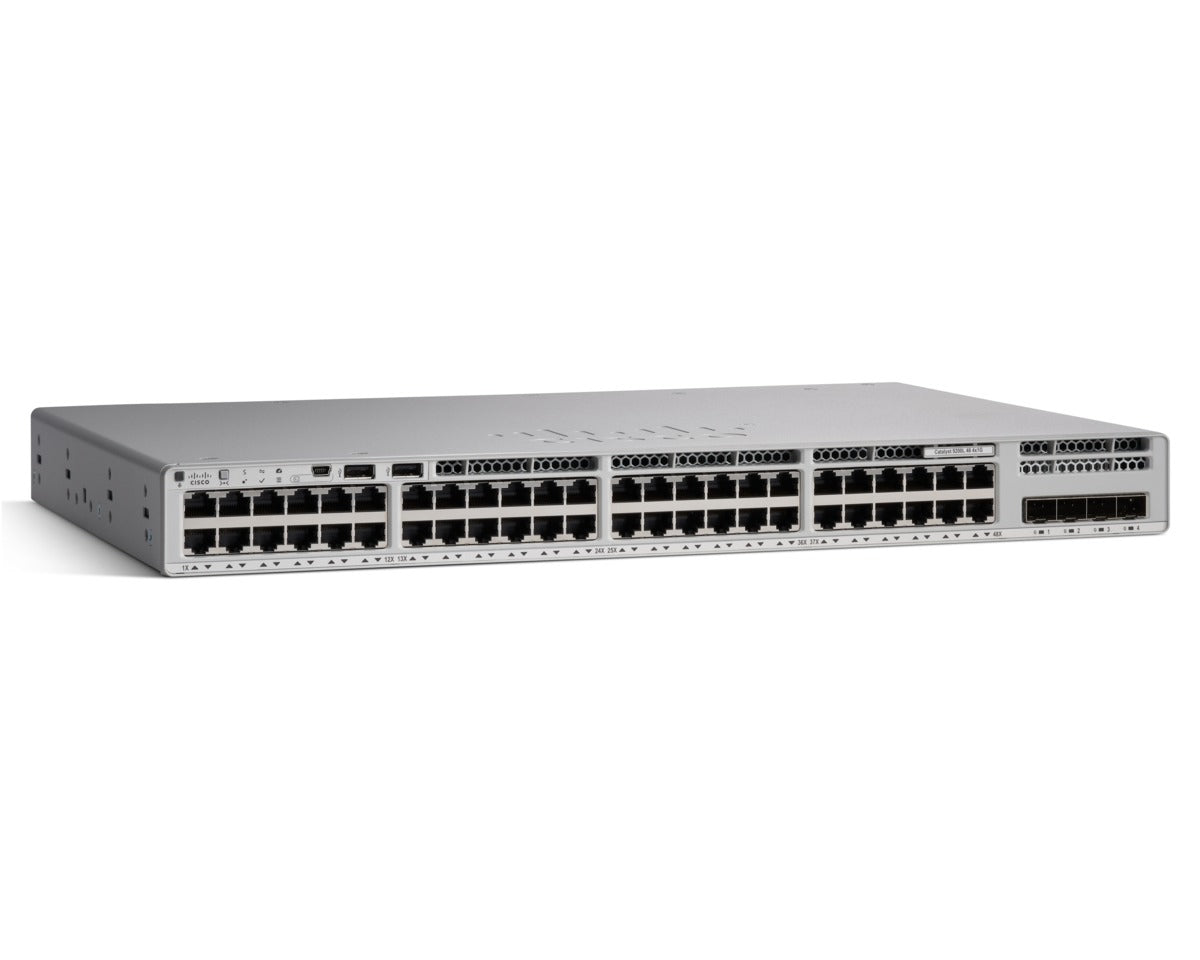 C9200-48PXG-E - Cisco Catalyst 9200 48-Port 8xmGig PoE+ Network