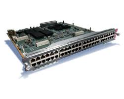 WS-X6848-TX-2TXL Cisco 6k 48-port 10/100/1000 GE Mod:fab enabled, RJ-45 DFC4XL