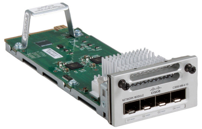 【2台セット】Cisco C3850-NM-4-1G ネットワークモジュール C3850-NM-4-1G Cisco 3850 Four-Port 1G Ethernet Network Module