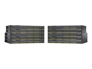 WS-C2960X-24PS-L Cisco Catalyst 2960-X 24 GigE PoE 370W, 4 x 1G SFP, LAN Base