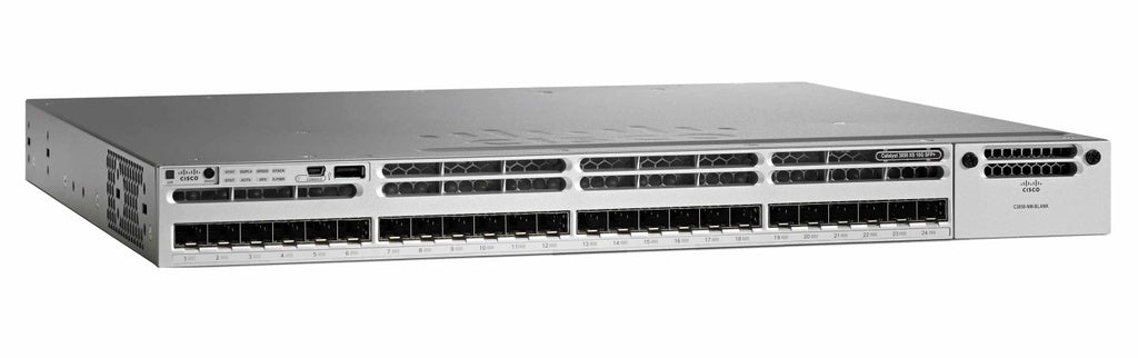 Cisco WS-C3850-24S-S Catalyst 3850 24-Port Gigabit SFP IP Base