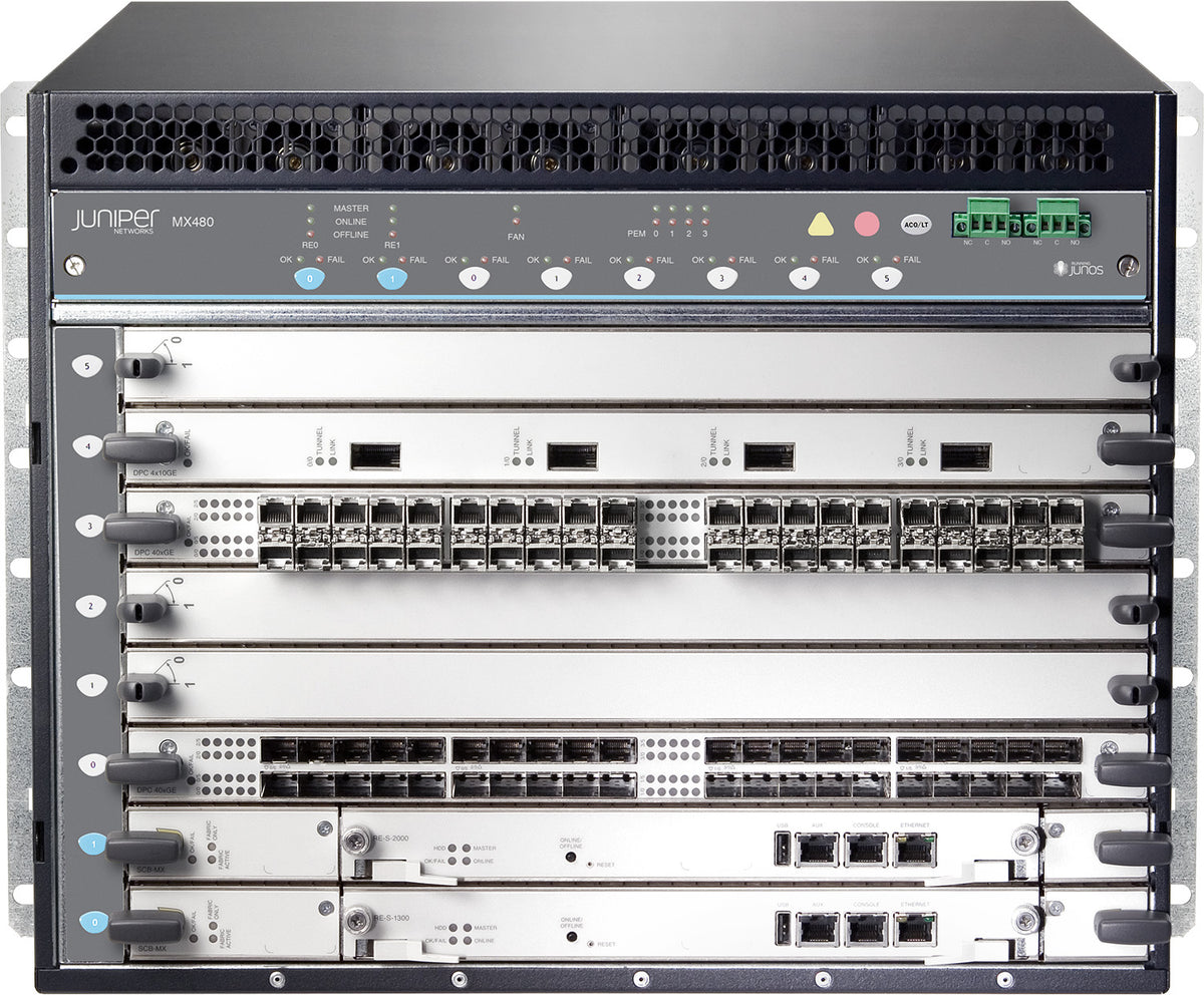 yuponページ Juniper CHAS-BP3-MX480-S MX480 BP3 Modular Router Chassis