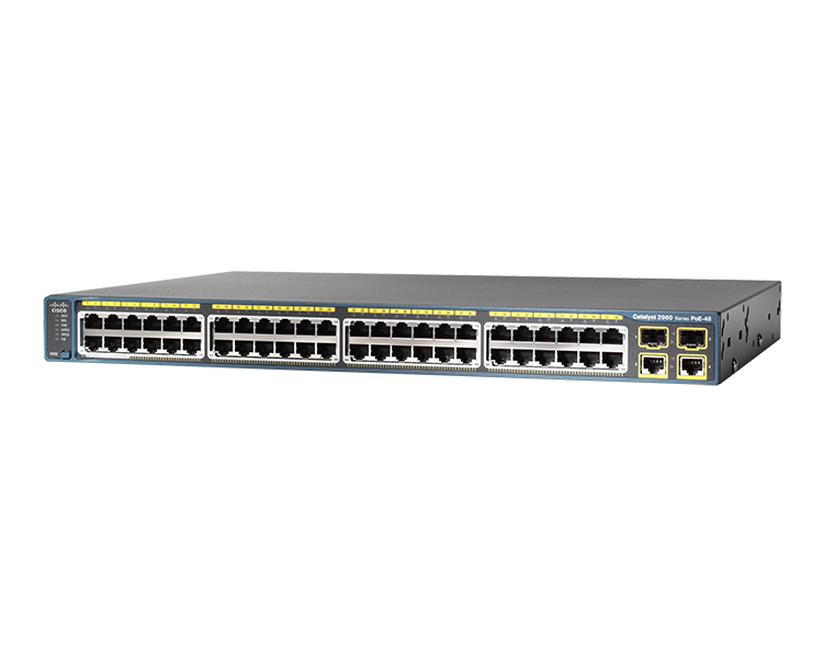 WS-C2960S-48FPS-L Cisco Catalyst 2960S 48 x 10/100/1000 Ports 