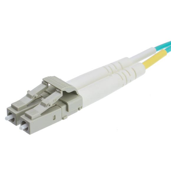 OM4MMF-LCLC-03 OM4 Multimode Fiber Optic Cable, LC-LC, 3M
