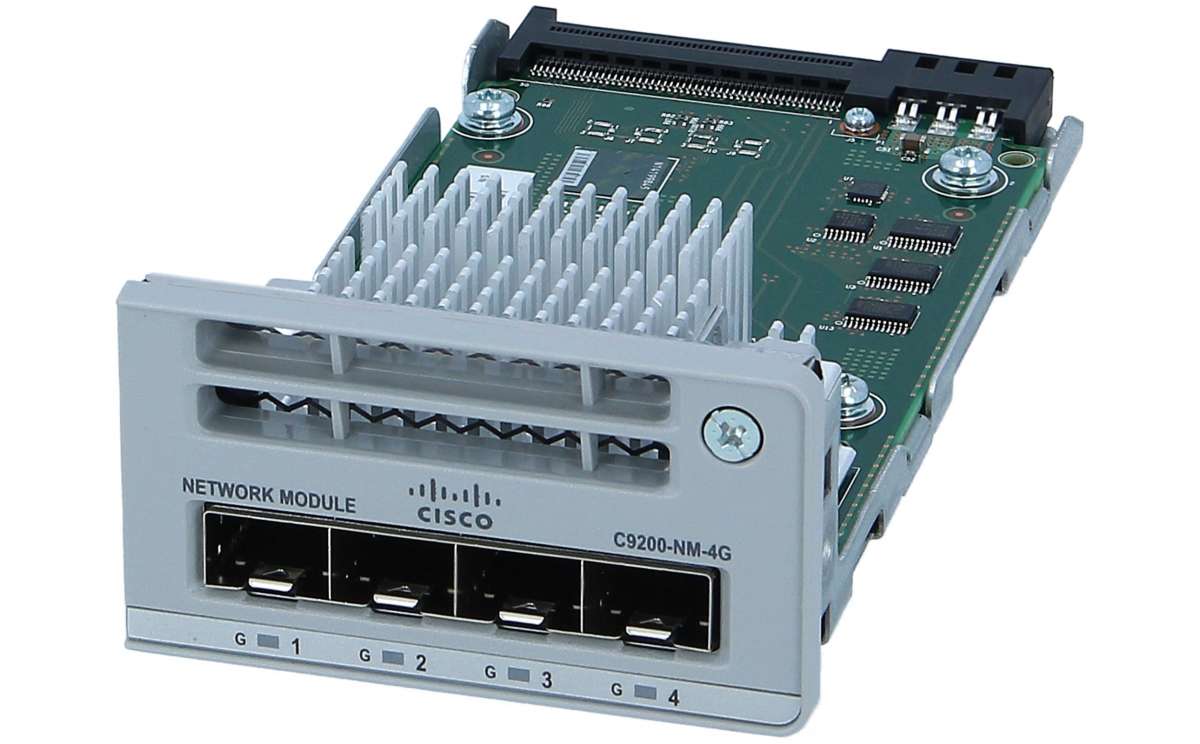 C9200-NM-4G - Cisco Catalyst 9200 4x1G Network Module – Network Outlet