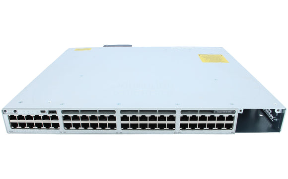 View of C9300-48U-E - Catalyst 9300 48-port 1G copper with modular uplinks, UPOE, Network Essentials