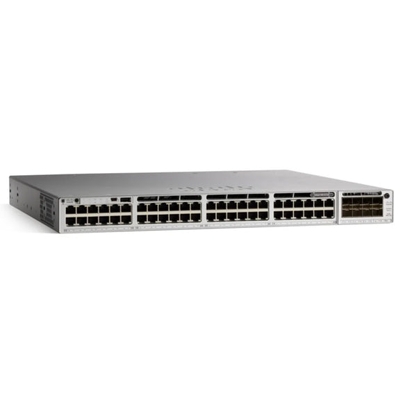 View of C9300L-48UXG-4X-A Catalyst 9300L 48p, 12mGig, Network Advantage ,4x10G Uplink