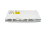 View of  Cisco Catalyst 9200L 48-Port Ethernet PoE+ Switch with 48 Ethernet ports 