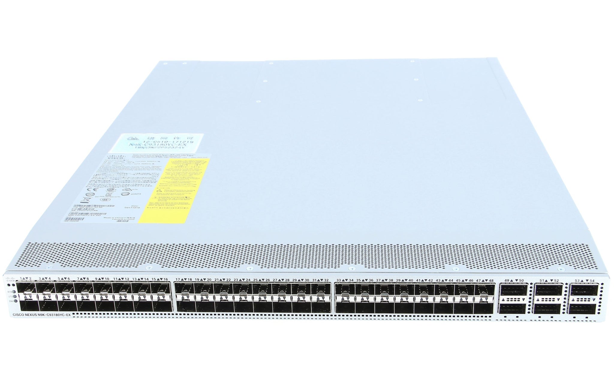 N9K-C93180YC-EX 25G 100G Switch for Data Centers – Network Outlet