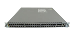View of DCS-7050TX-64-F Arista DCS-7050TX with 48 10Gb, 4 40Gb QSFP+
