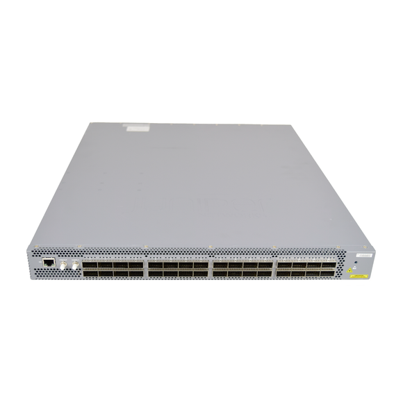 JUNIPER QFX5200-32C-AFO  QFX5200, 32 QSFP+ Ports, Redundant Fans, 2 AC Power Supplies, Front to Back Airflow