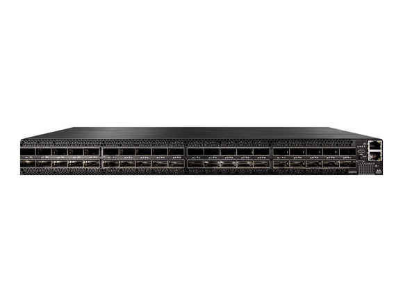 View of MQM9790-NS2F NVIDIA Quantum-2 Based NDR InfiniBand Switch