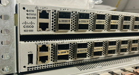 View of Cisco NCS 5502-SE (Network Convergence System 5502-SE) Fixed 48×100G Chassis