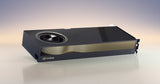 NVIDIA graphics card on a gradient background