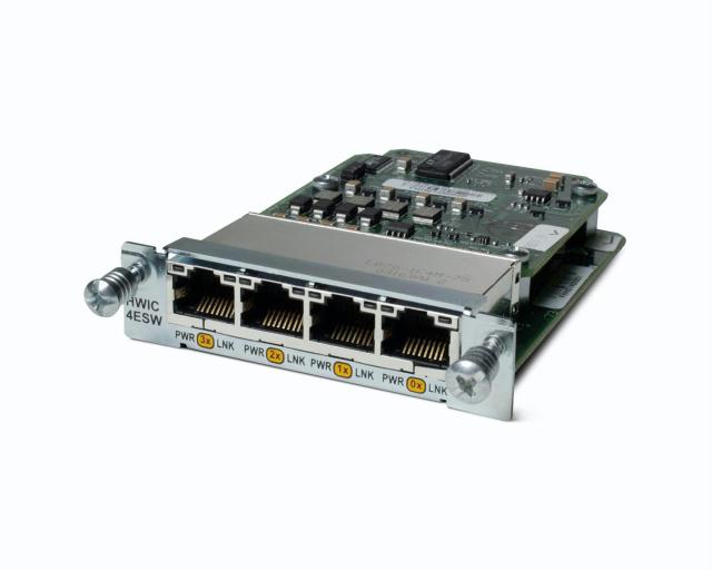 Amazon.com: Cisco HWIC-4ESW= HWIC 4-Port 10/100Mbps Switch