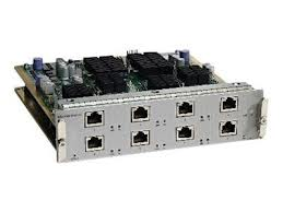 WS-X4908-10G-RJ45 Cisco 8 port 2:1 10GBaseT line card for 4900M Series