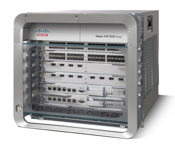 View of ASR-9006-AC Cisco ASR 9006 AC Router Chassis
