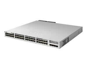 C9300L-48P-4X-E Cisco Catalyst 9300 48-port 1G copper with fixed 4x10G/1G SFP+ uplinks, PoE+ Network Essentials
