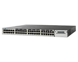 WS-C3750X-48PF-S Cisco Catalyst 3750X, 48 x 10/100/1000 Ethernet PoE+ Ports