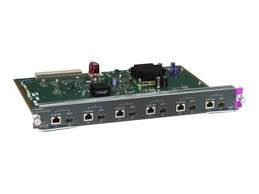 WS-X4506-GB-T Cisco Catalyst 4500 6-Port 10/100/1000 PoE or SFP (Optional)