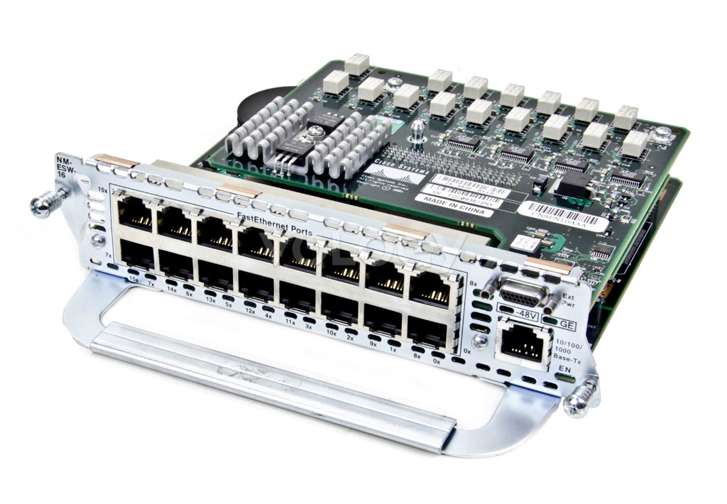 Sisco 16 Port Router NM-16ESW Cisco 16-Port Etherswitch Network Module – Network Outlet