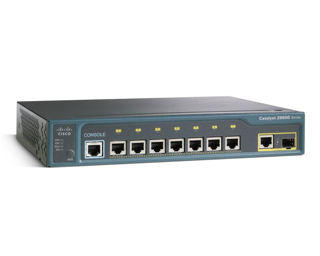 ー品販売  WS-C2960G-8TC-L SFP 1 + 10/100/1000 7 2960 Catalyst Cisco イーサネットハブ