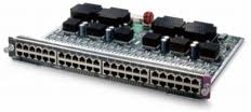WS-X4248-RJ45V Cisco 4500 POE IEEE 48-Port 10/100 Ethernet Line Card (RJ45)