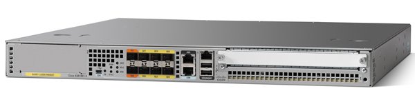 Cisco ASR1001-X Router, 6 built-in GE, Dual P/S, 8GB DRAM 