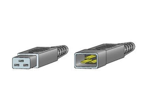 CAB-C19-CBN Cisco Jumper Power Cord, 250 VAC 16A, C20-C19 Connectors
