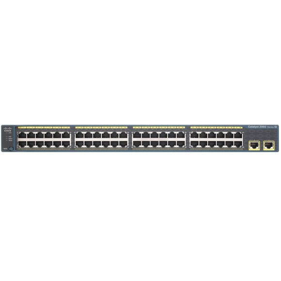 WS-C2960S-48TS-S Cisco Catalyst 2960S Stack 48 GigE, 2 x SFP LAN Lite
