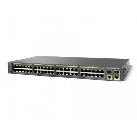WS-C2960S-48TS-L Cisco Catalyst 2960S Stack 48 GigE, 4 x SFP LAN Base