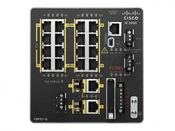 IE-2000-8TC-B 10-Port Industrial Switch for Harsh Environments