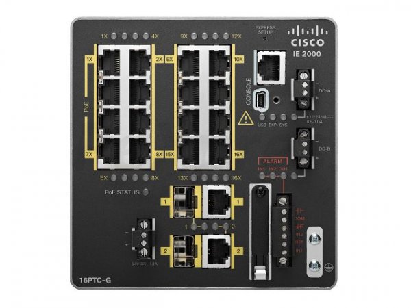 IE-2000-8TC-B 10-Port Industrial Switch for Harsh Environments