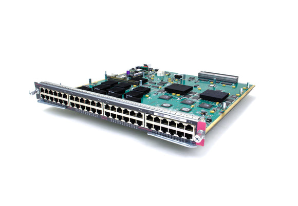 WS-X6148-GE-TX Cisco Catalyst 6500 48-port 10/100/1000 GE Module, RJ-45