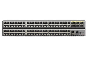 View of N9K-C93120TX Cisco Nexus 9300 Switch with 96p 1/10GBASE-T & 6p 40G QSFP+