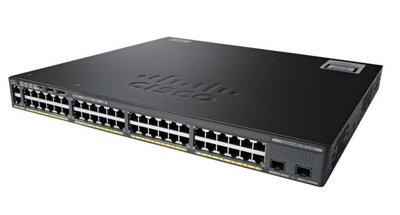 WS-C2960X-48TD-L Cisco Catalyst 2960X Managed Switch 48 port 10/100/1000 2 x 10GB SFP+