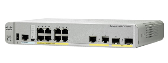 WS-C3560CX-8PC-S Cisco Catalyst 3560-CX 8-port POE IP Base