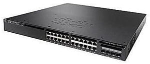 WS-C3650-24PS-S Cisco Catalyst 3650 24-port GigE PoE+ Switch with 4xGigE Uplinks, IP Base